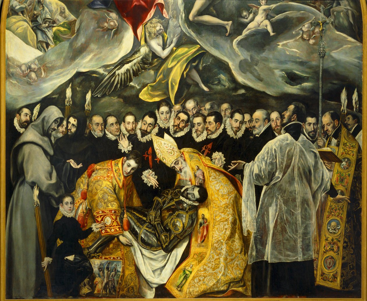 Orgazin kreivin hautaaminen tekijältä El (1541-1614) Greco