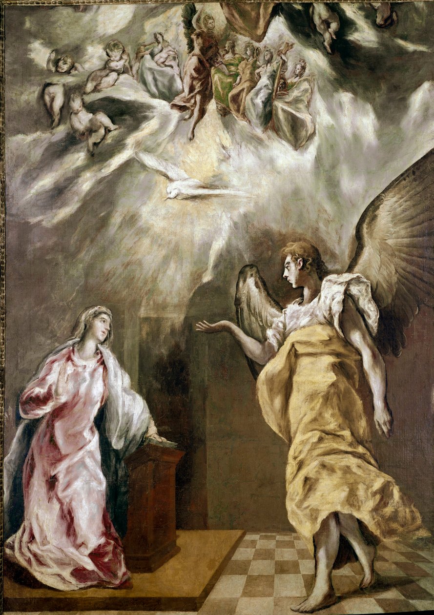 Annunciation - Ilmoitus tekijältä El Greco