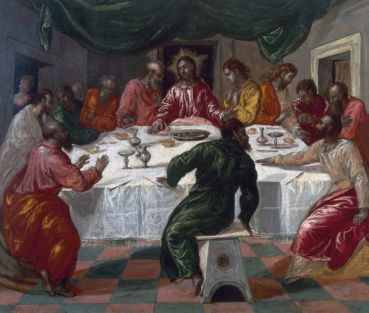 Viimeinen ehtoollinen tekijältä El (1541 1614) Greco