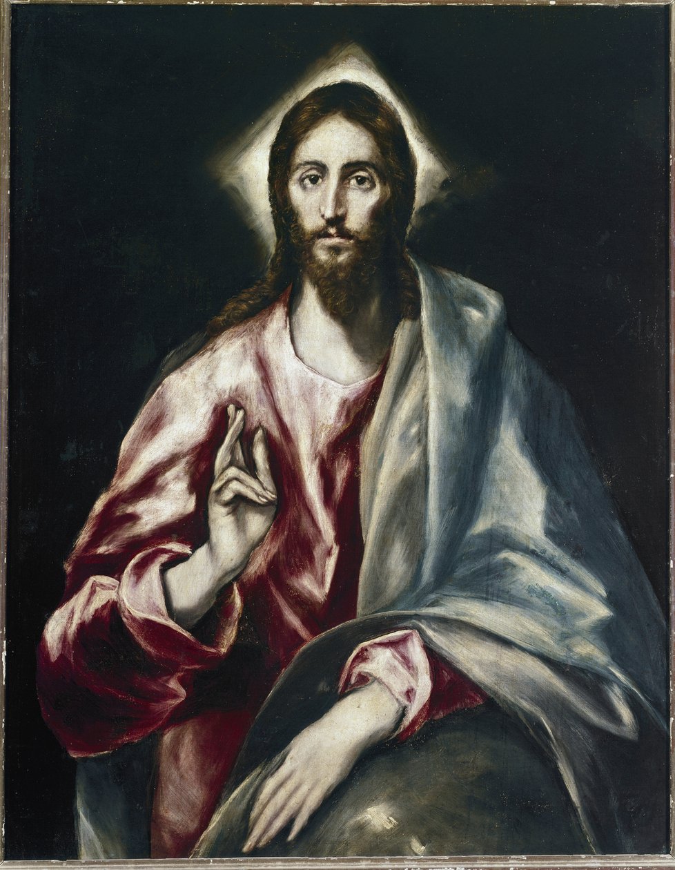 Vapahtaja - Öljy kankaalle tekijältä El Greco