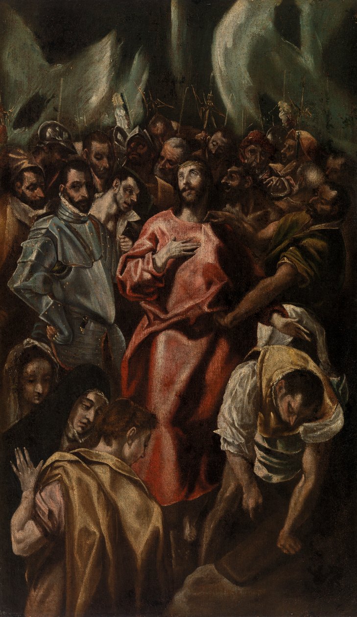 Kristuksen riisuminen (Espolio) tekijältä El Greco (Domenikos Theotokopoulos)