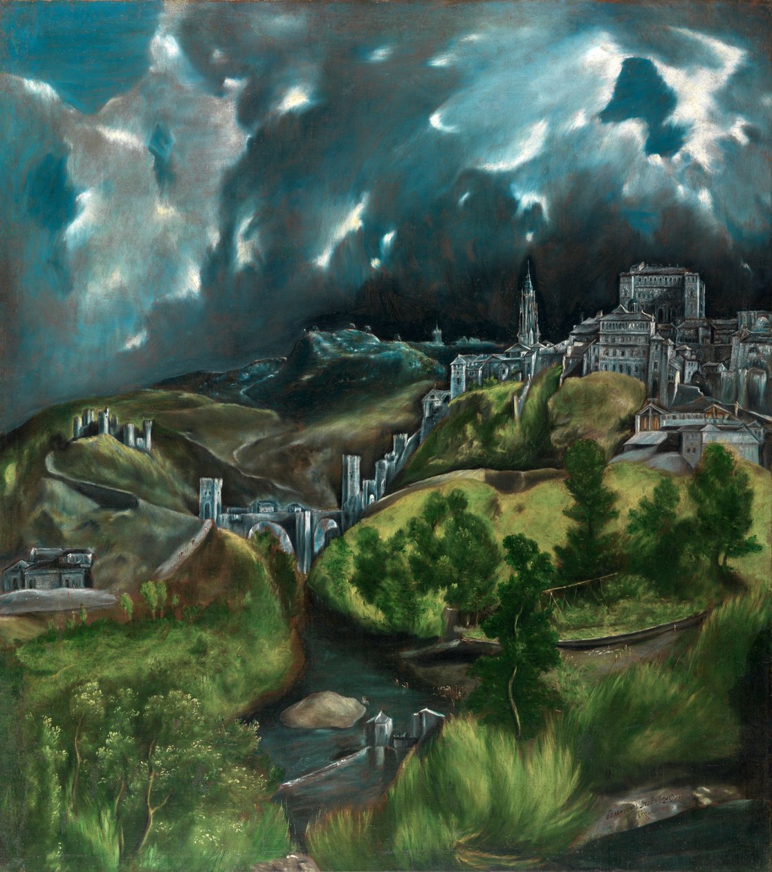 Ansicht von Toledo tekijältä El Greco
