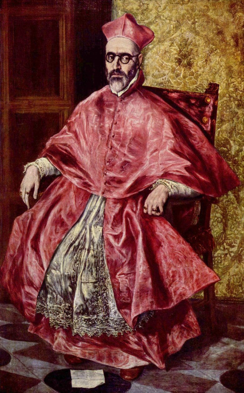Kardinaali Fernando Niño de Guevara (1541-1609). tekijältä El Greco