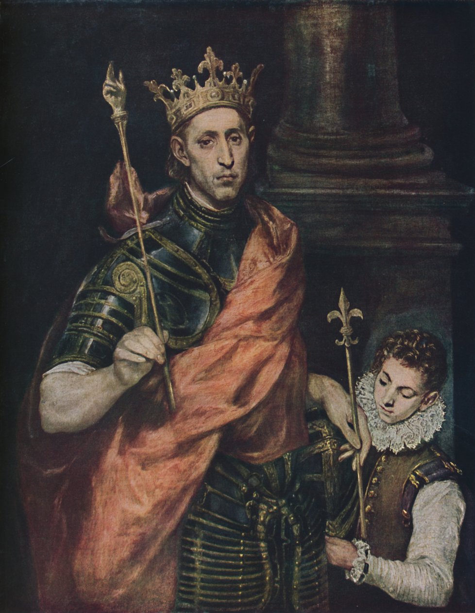 Saint Louis, Saint Louis, 1585-1590, 1938 tekijältä El Greco