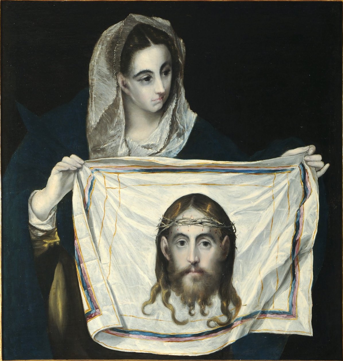 Veronica ja pyhät kasvot tekijältä El Greco