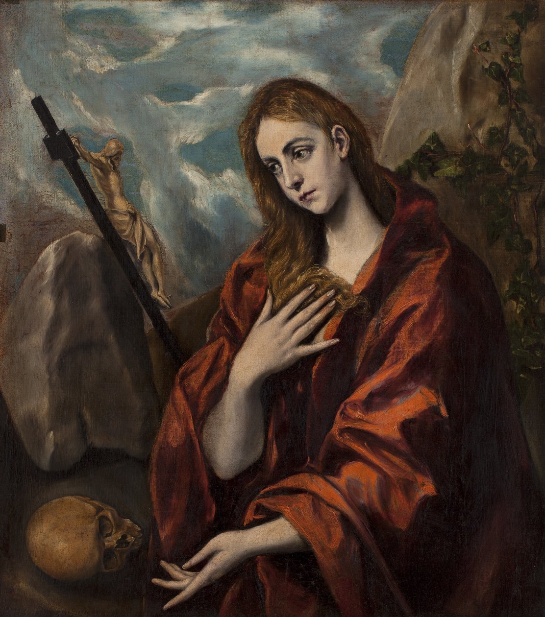 Magdalena penitente tekijältä El Greco