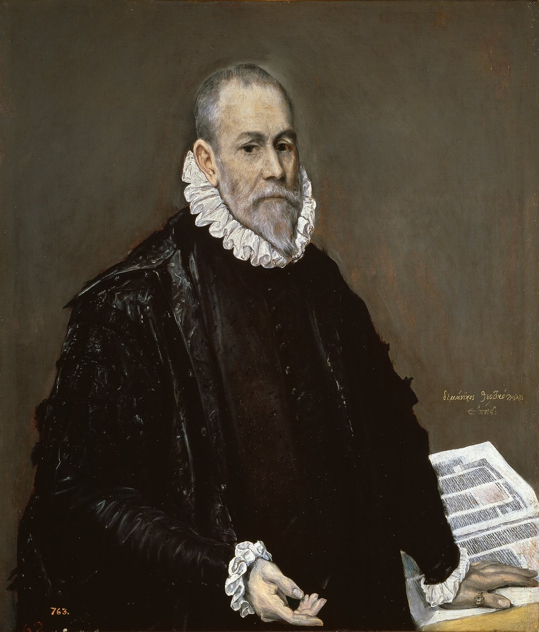 Muotokuva tohtori Rodrigo de la Fuentesta (El Médico) tekijältä El Greco