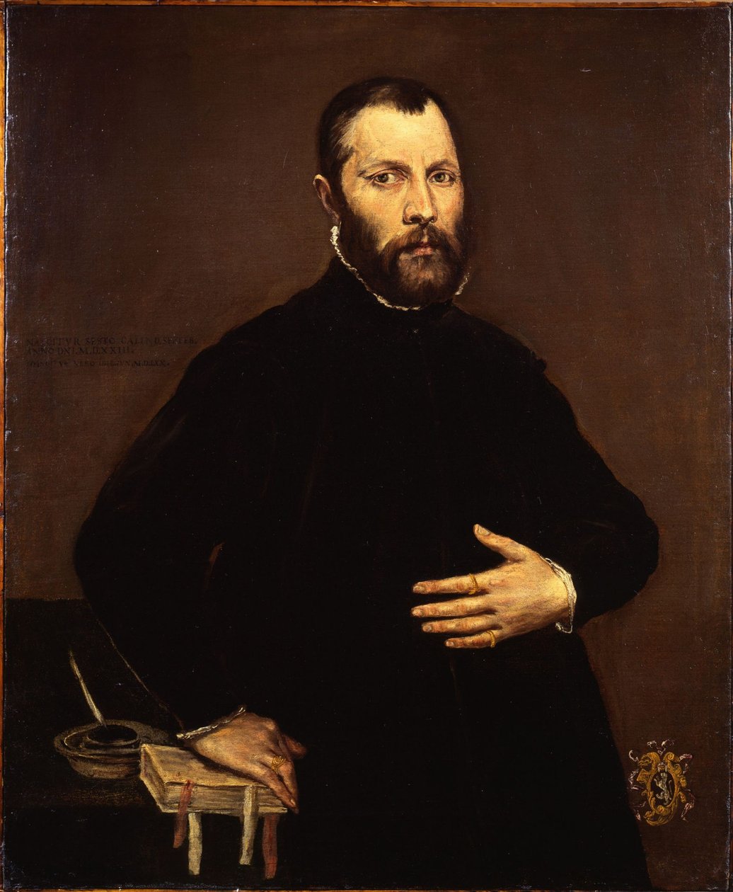 Herrasmiehen muotokuva tekijältä El Greco