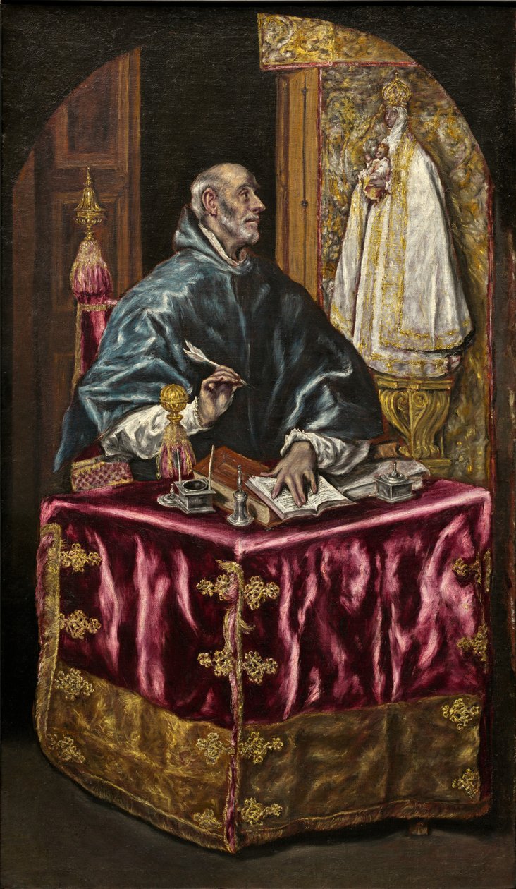 Pyhä Ildefonso tekijältä El Greco