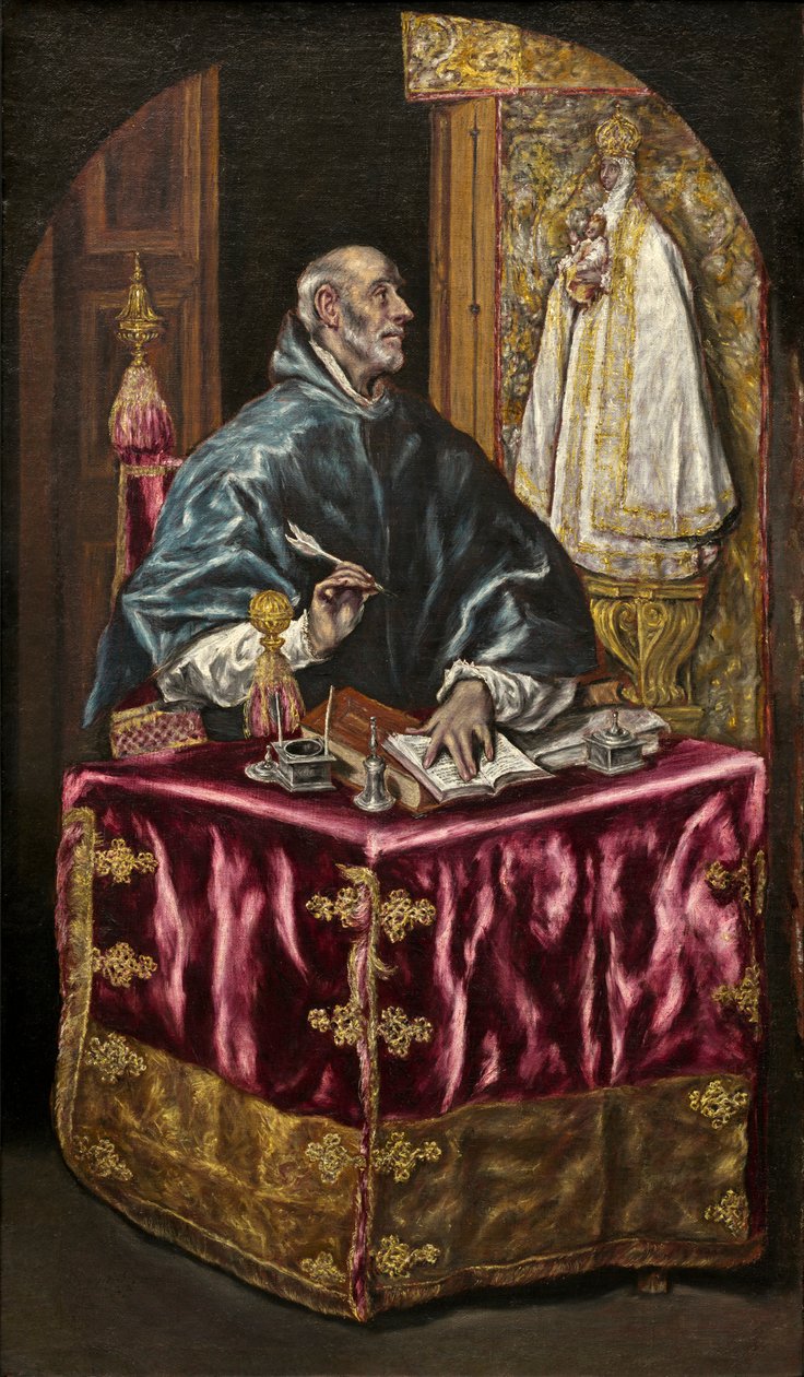 Saint Ildefonso tekijältä El Greco