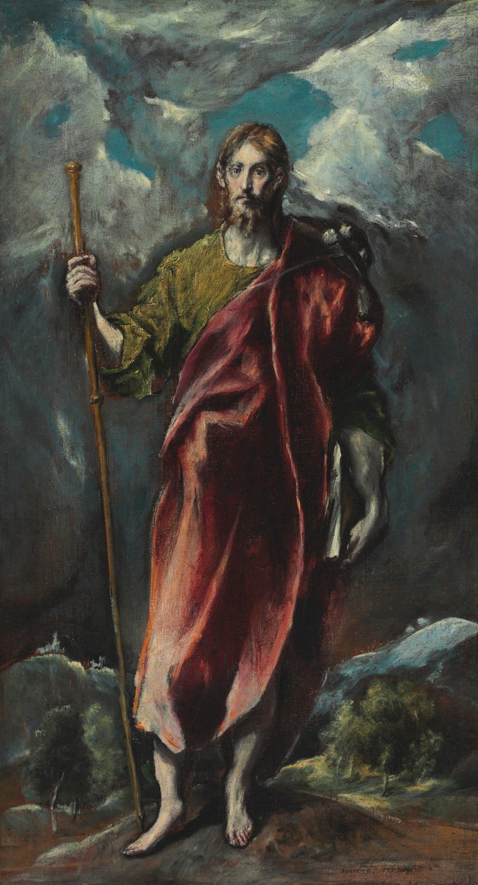 Pyhä Jaakob Suurempi tekijältä El Greco