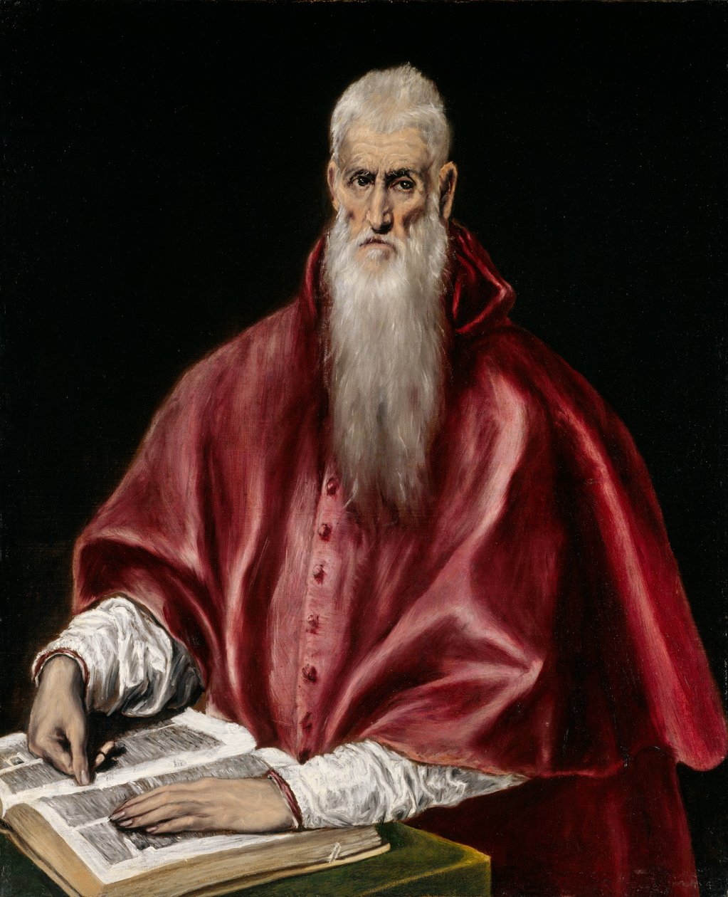 Pyhä Hieronymus tutkijana, n. 1610. tekijältä El Greco