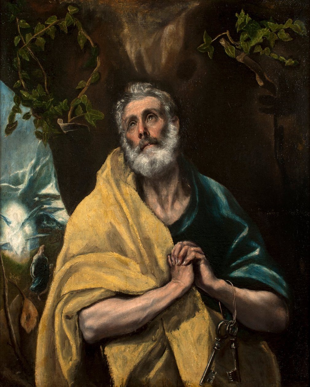 Pyhä Pietari kyynelissä tekijältä El Greco