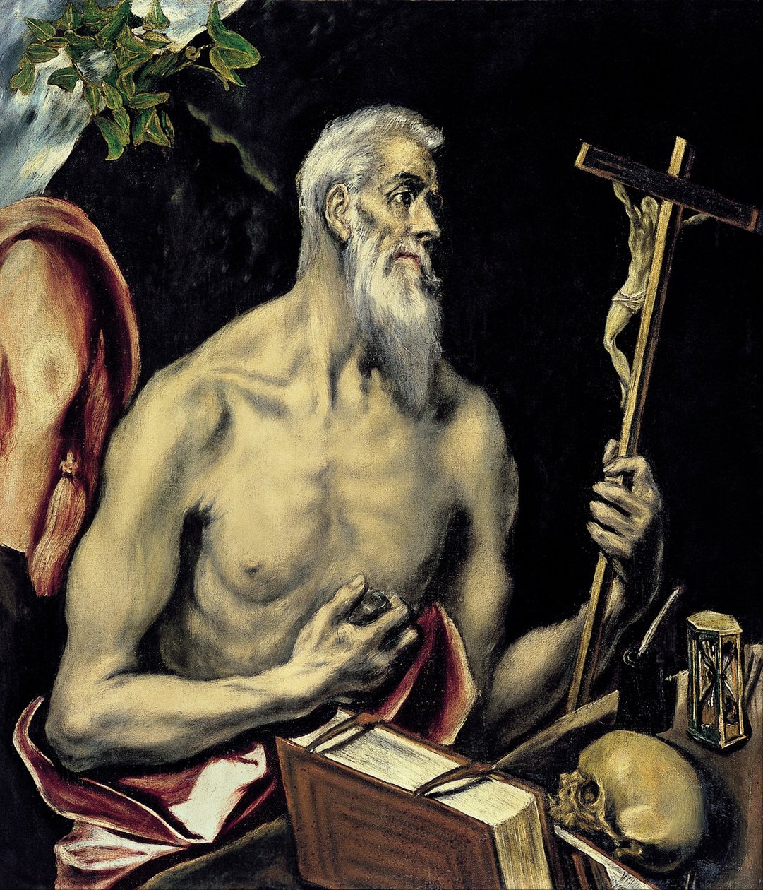 Pyhä Jerome tekijältä El Greco