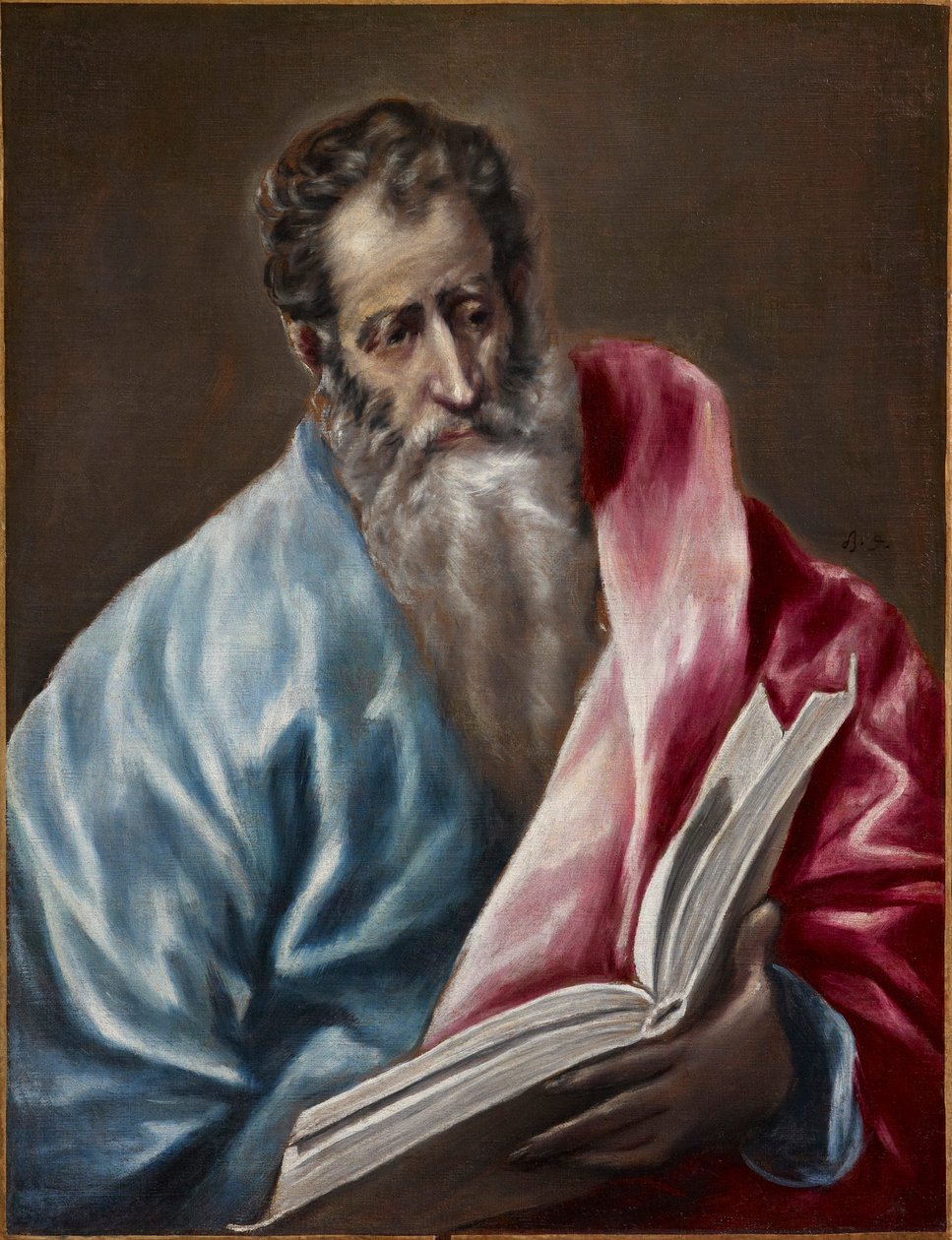 Pyhä Matteus tekijältä El Greco
