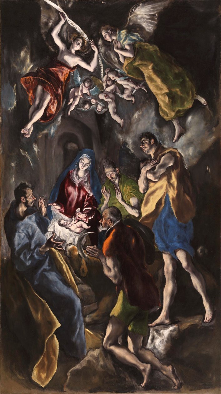 Paimenten palvonta tekijältä El Greco