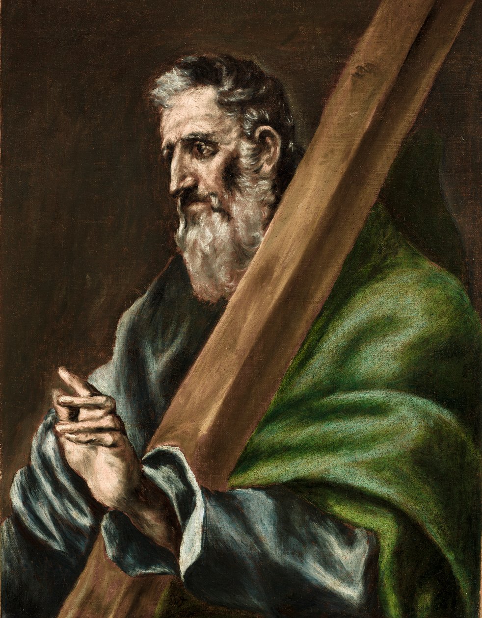 Apostoli Pyhä Andreas, noin 1600 tekijältä El Greco