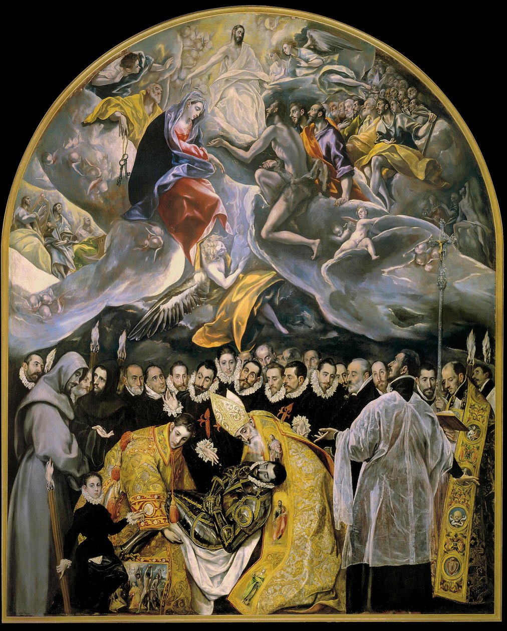 Orgazin kreivin hautaaminen tekijältä El Greco