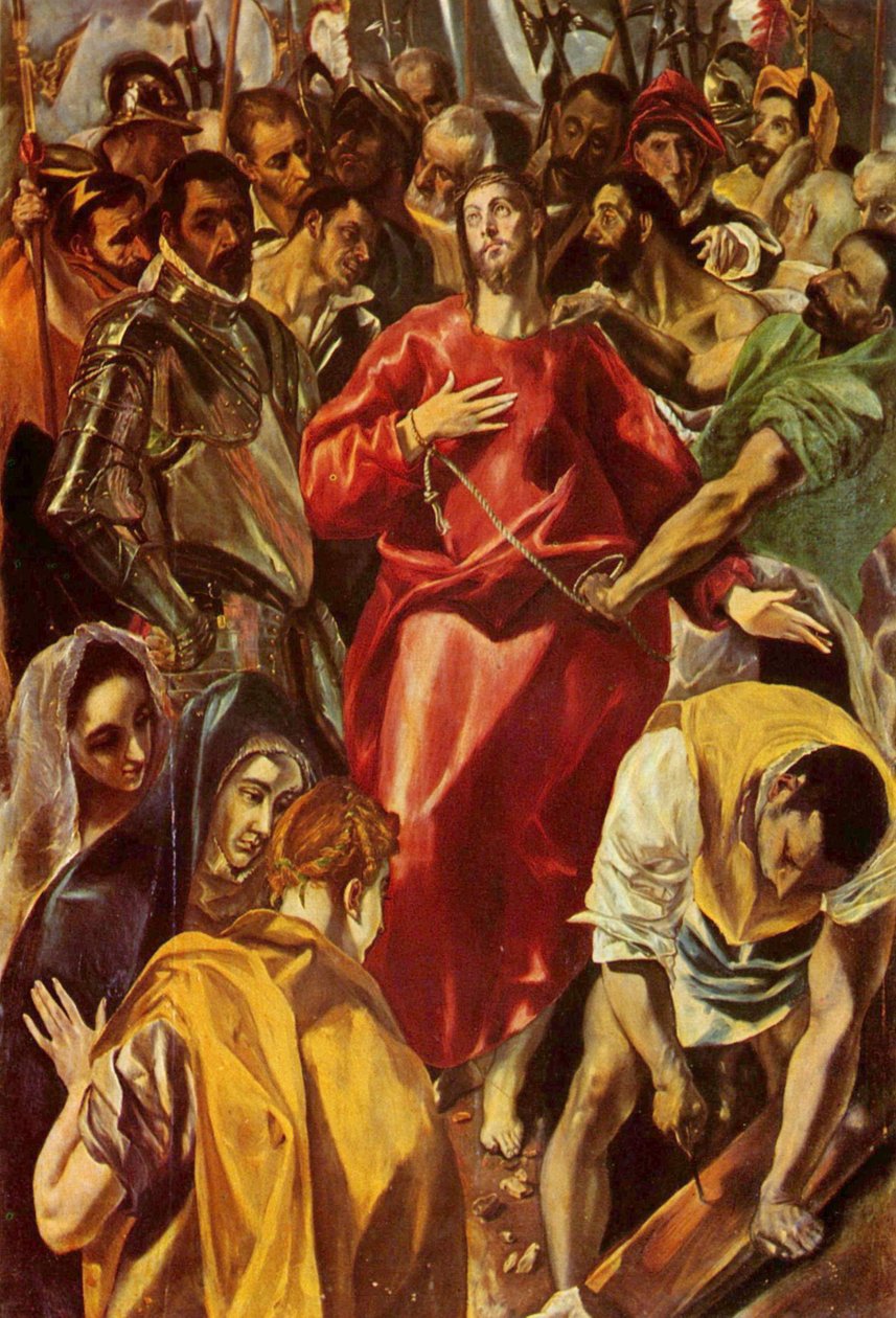 Kristuksen riisuminen tekijältä El Greco