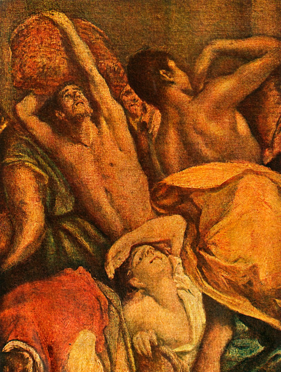 Rahalainaajien karkottaminen temppelistä, c1600, 1938 tekijältä El Greco