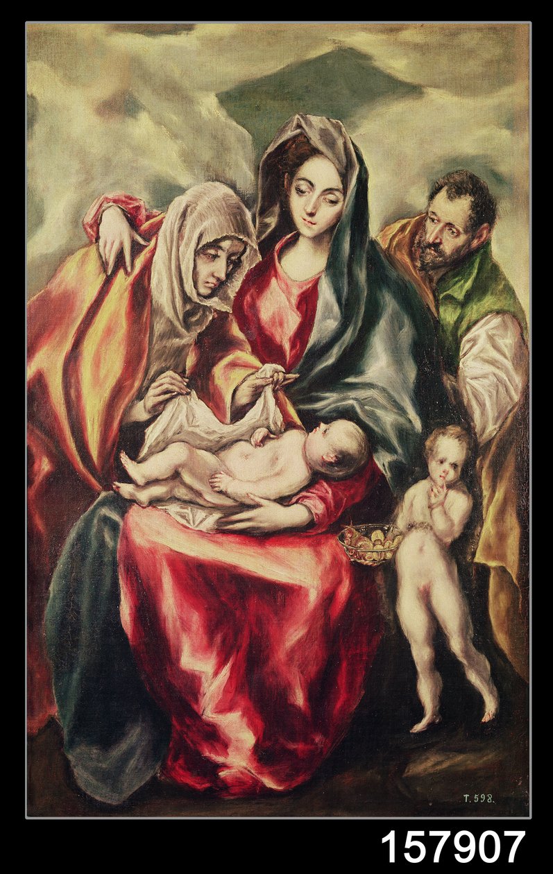 Pyhä perhe tekijältä El Greco