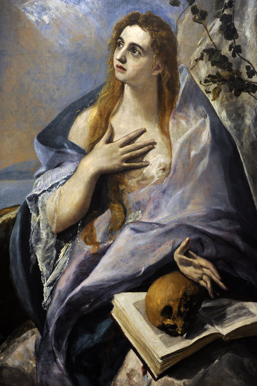 Katuva Magdaleena, 1576-77 tekijältä El Greco