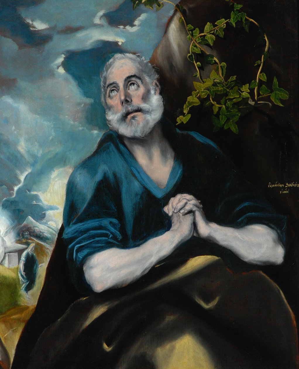 Pyhän Pietarin kyyneleet tekijältä El Greco
