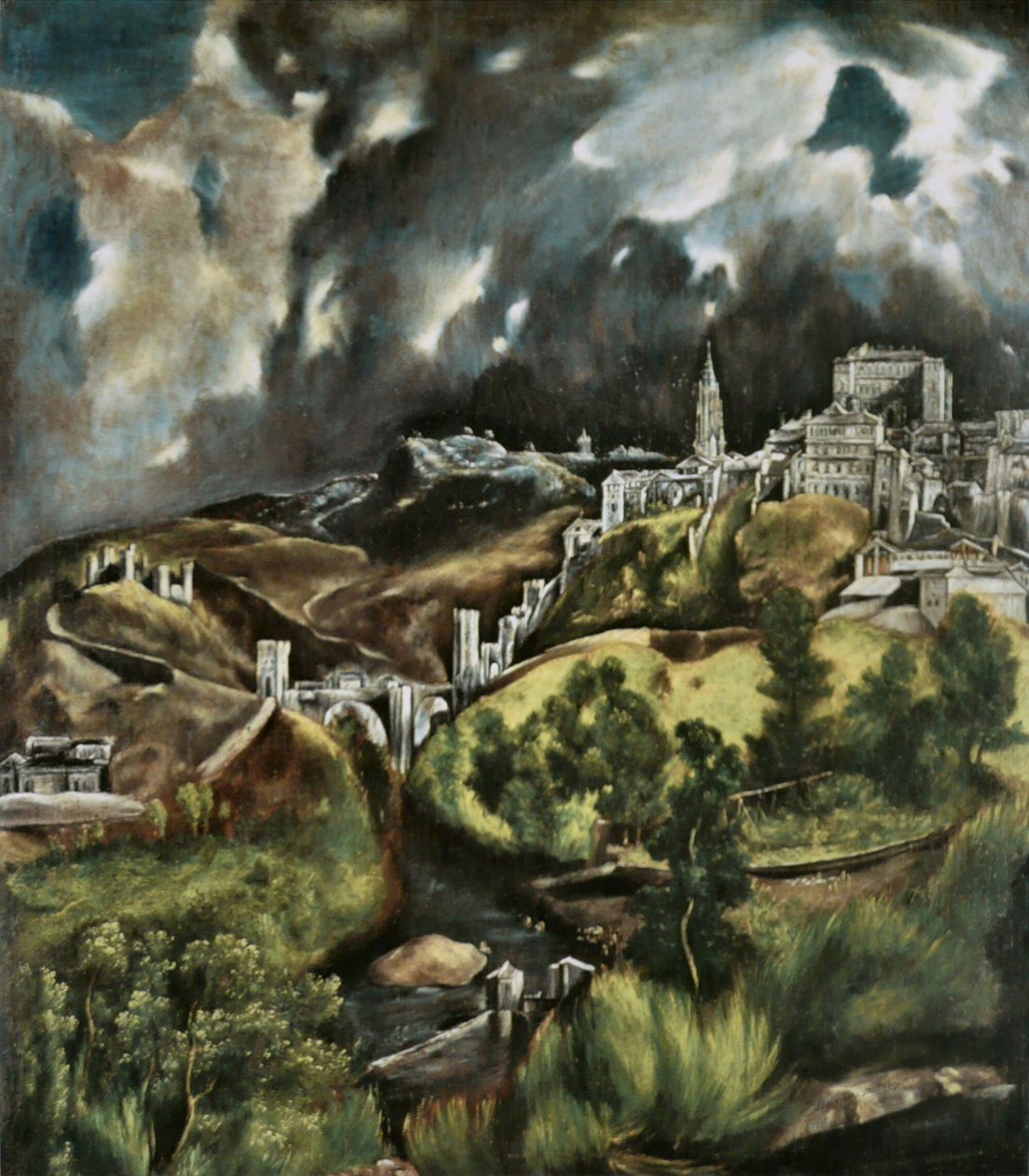 Näkymä Toledoon tekijältä El Greco