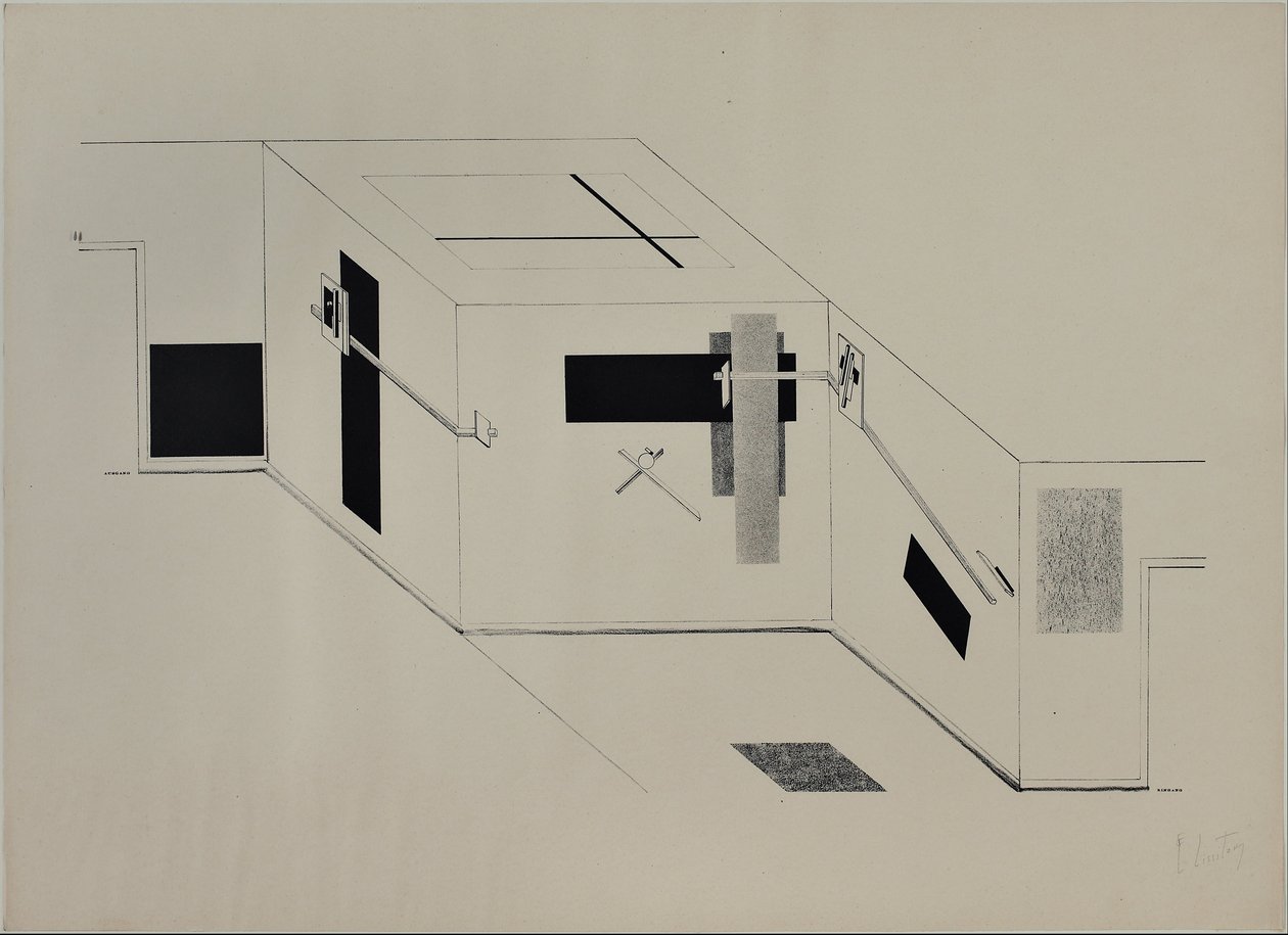 Kestnermappe Proun, Rob. Levnis ja Chapman GmbH Hannover -6 tekijältä Eliezer Markowich Lissitzky