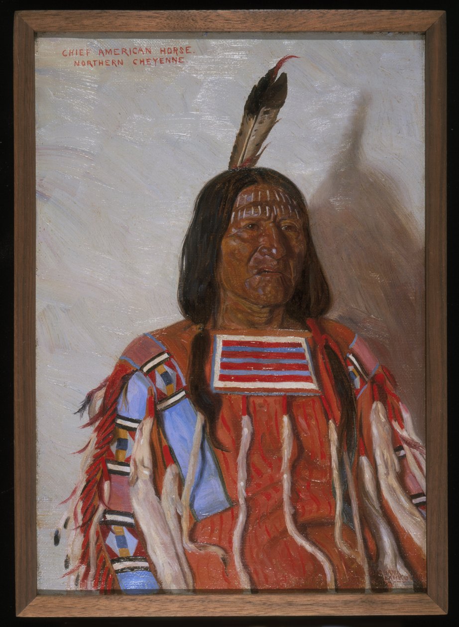 Chief American Horse tekijältä Elbridge Ayer Burbank