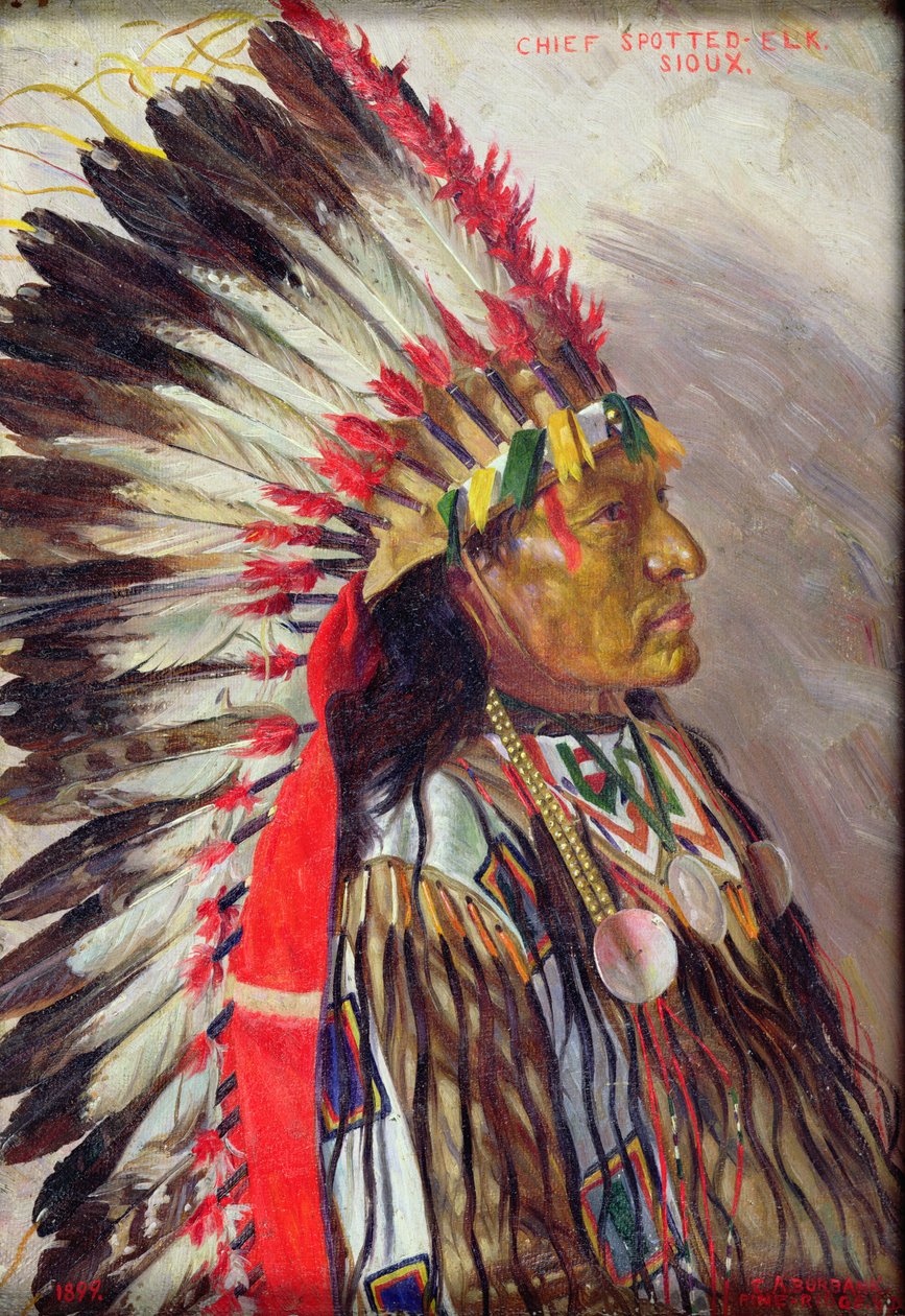 Chief Spotted Elk tekijältä Elbridge Ayer Burbank
