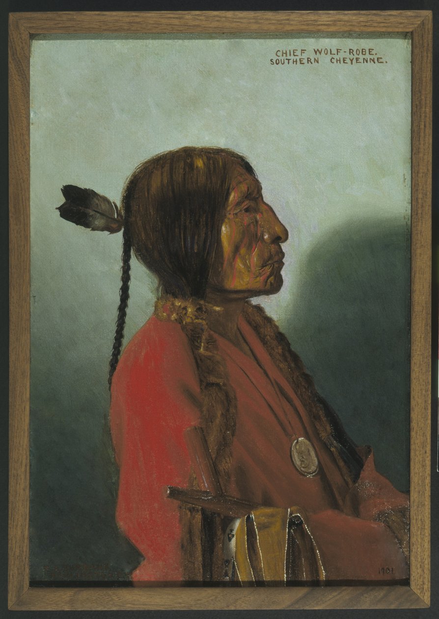 Päällikkö Wolf-Robe tekijältä Elbridge Ayer Burbank