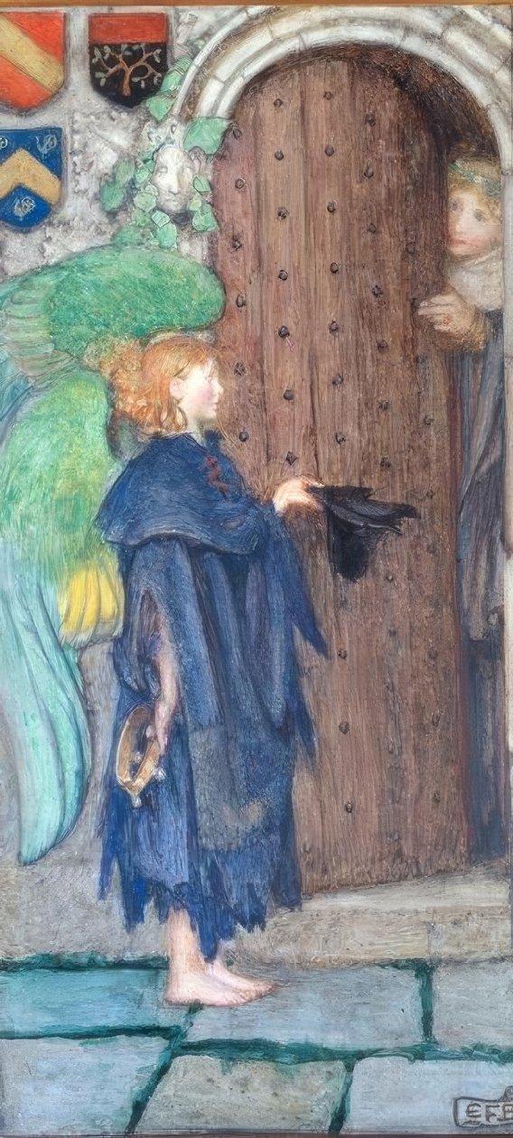 Enkeli ovella tekijältä Eleanor Fortescue Brickdale