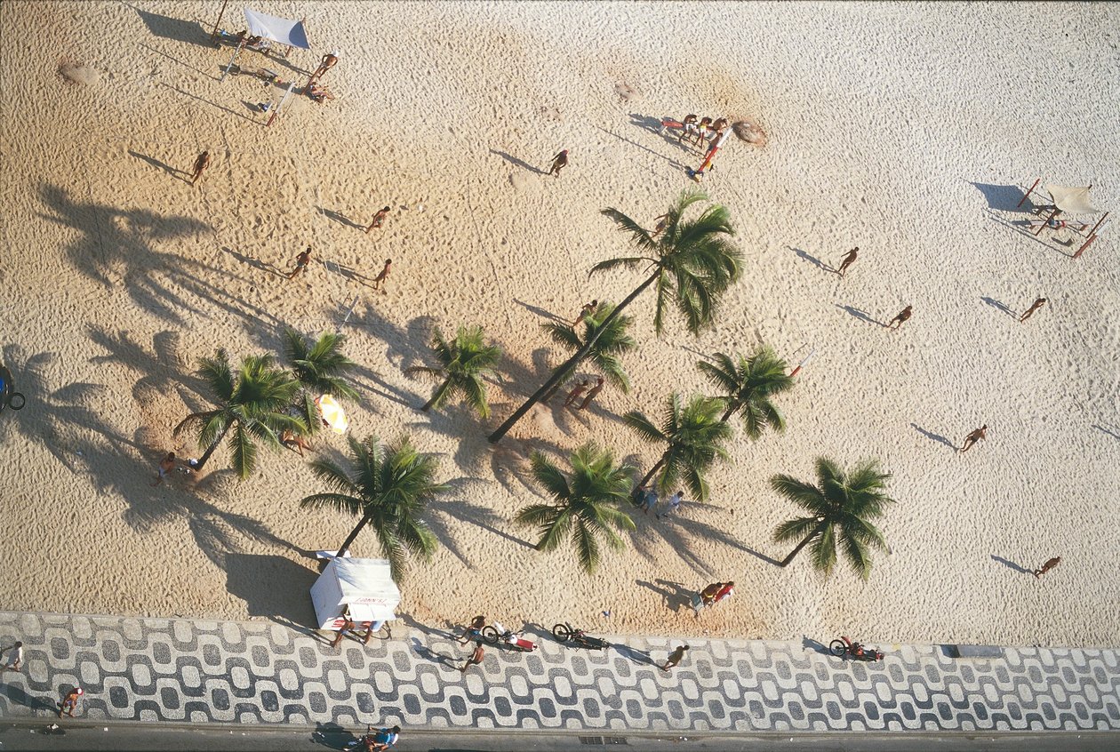 Brasilia, Rio de Janeiro, Ipanema Beach, ilmakuva (kuva) tekijältä Nicolas d
