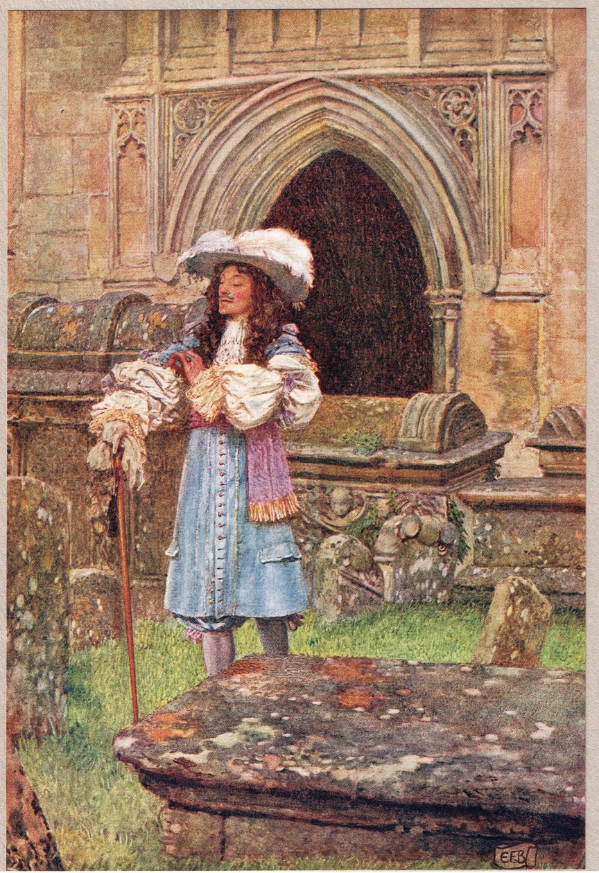 The Way of Life, kuvitus teoksesta "The Book of Old English Songs and Ballads", julkaisija Hodder ja Stoughton, n. 1910 (värilitho) tekijältä Eleanor Fortescue Brickdale
