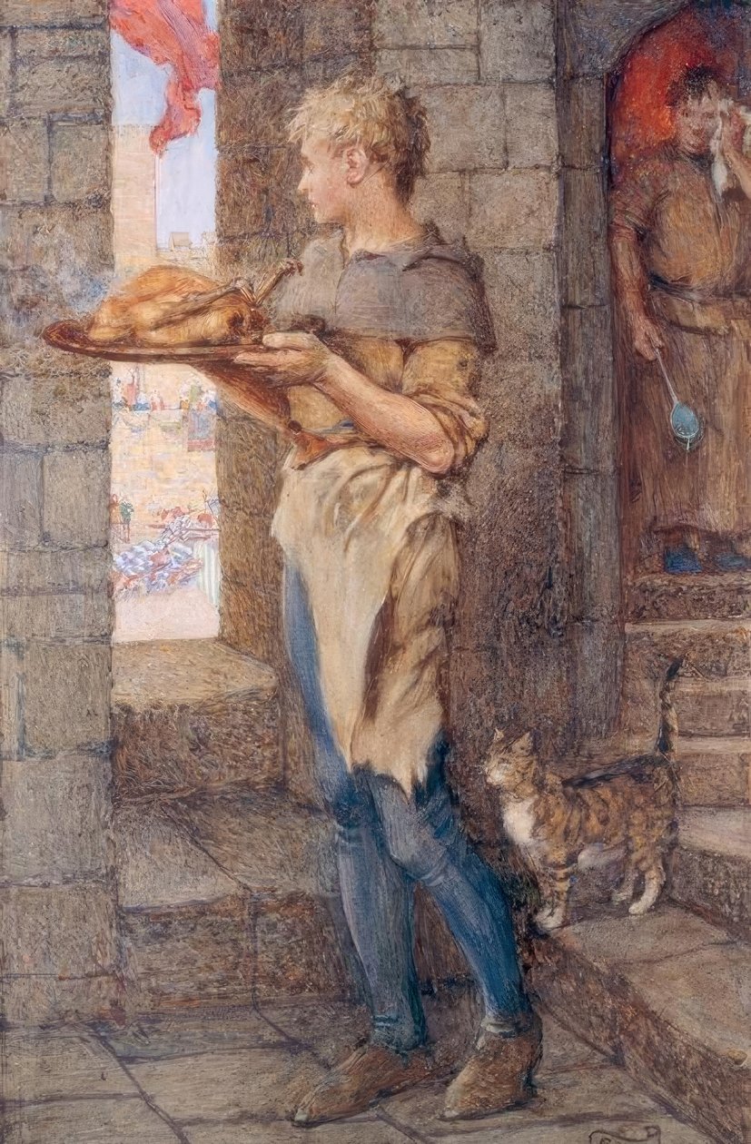 Gareth ja Lynette tekijältä Eleanor Fortescue Brickdale