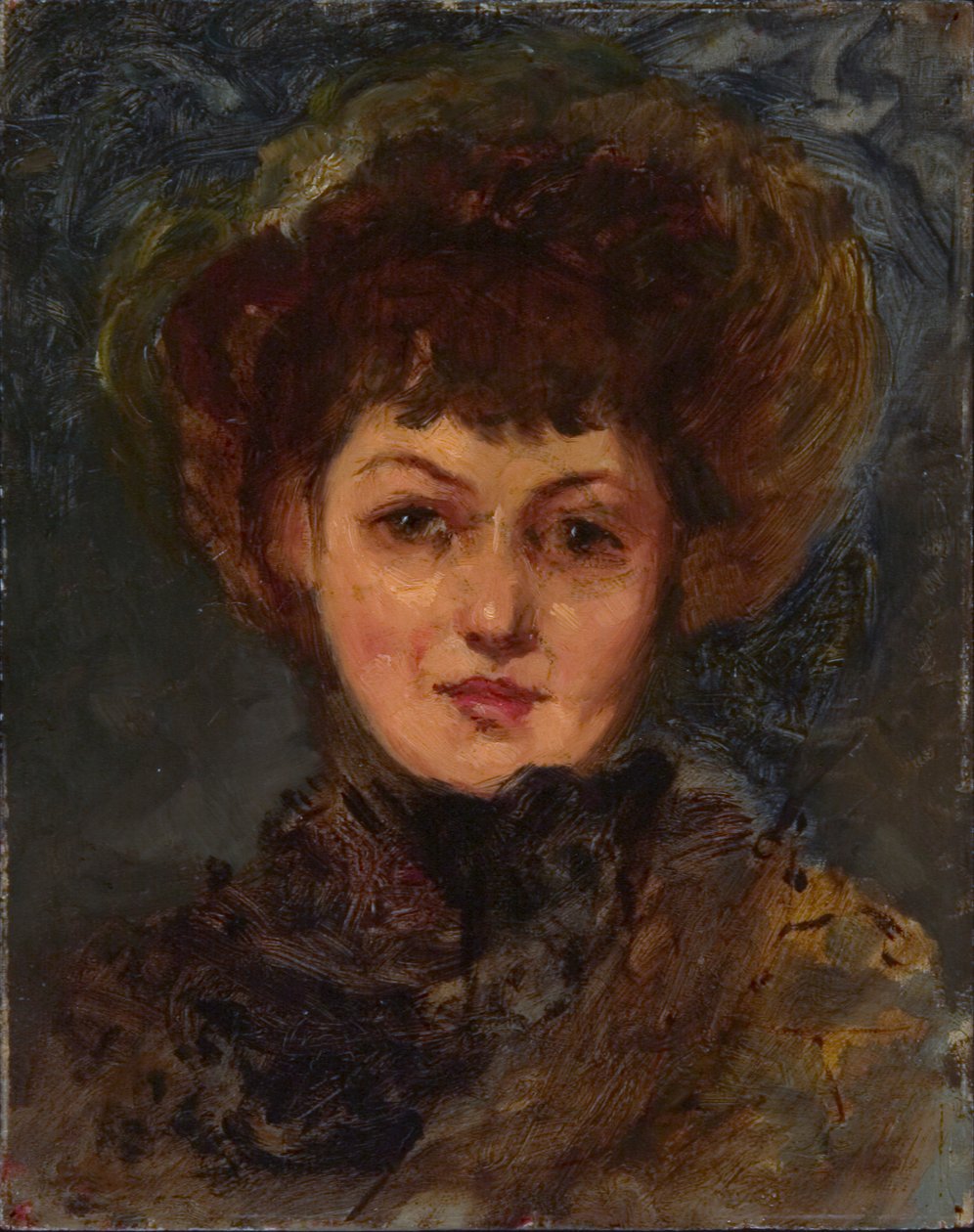 Rouva John Gellatlyn muotokuva, 1890-1897. tekijältä Eleanor Greatorex