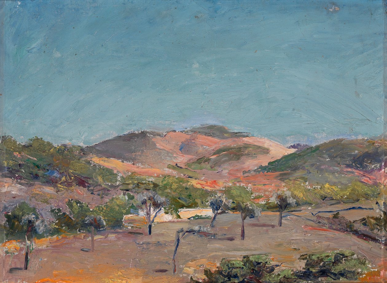 Hill with Trees, n.d. tekijältä Eleanor Harris