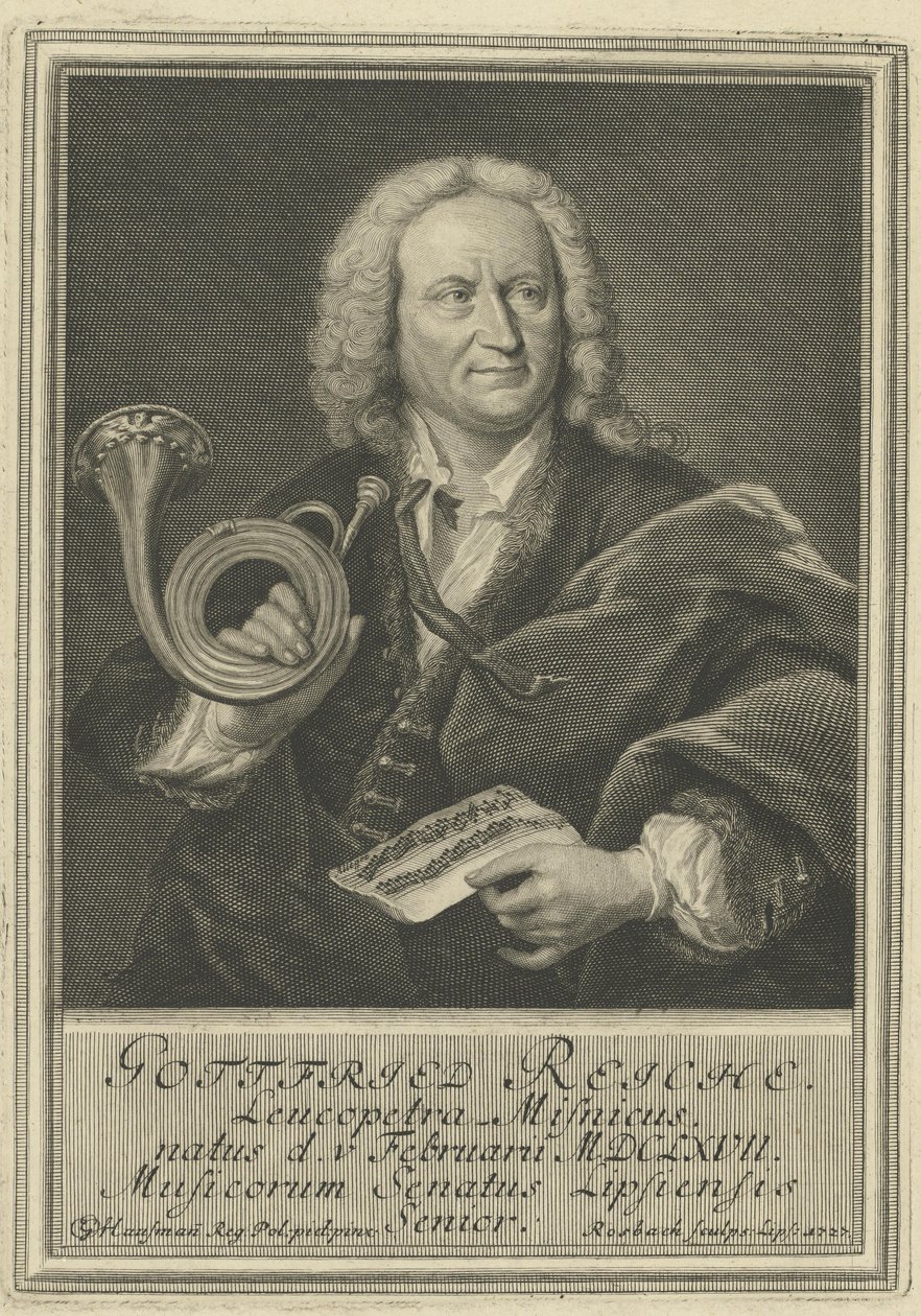 Gottfried Reiche tekijältä Elias Gottleib Haussmann