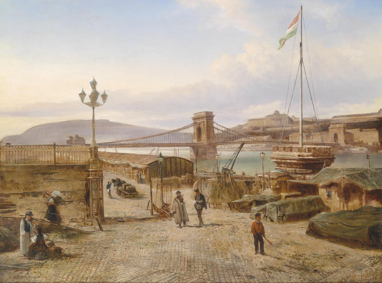 Blick auf Buda tekijältä Elias van Bommel