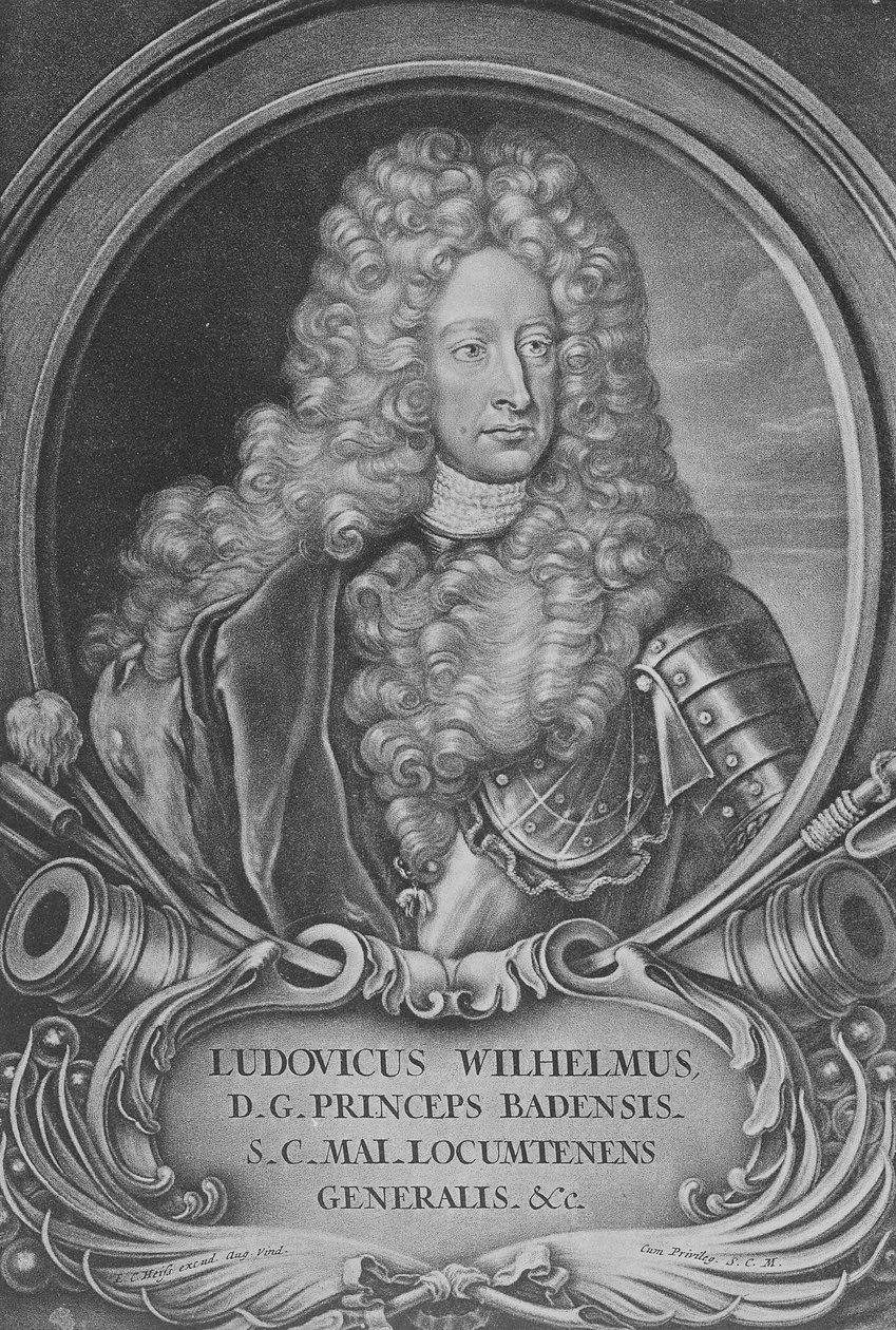Ludwig Wilhelm Baden-Badenista tekijältä Elias Christoph Heiss