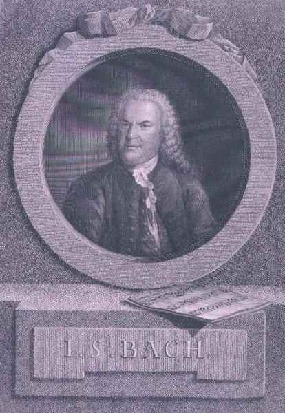 Lisää 38072 f.5 Johann Sebastian Bach (1685-1750), saksalainen säveltäjä, kaiverrus S.G. Kutner tekijältä Elias Gottleib (after) Haussmann