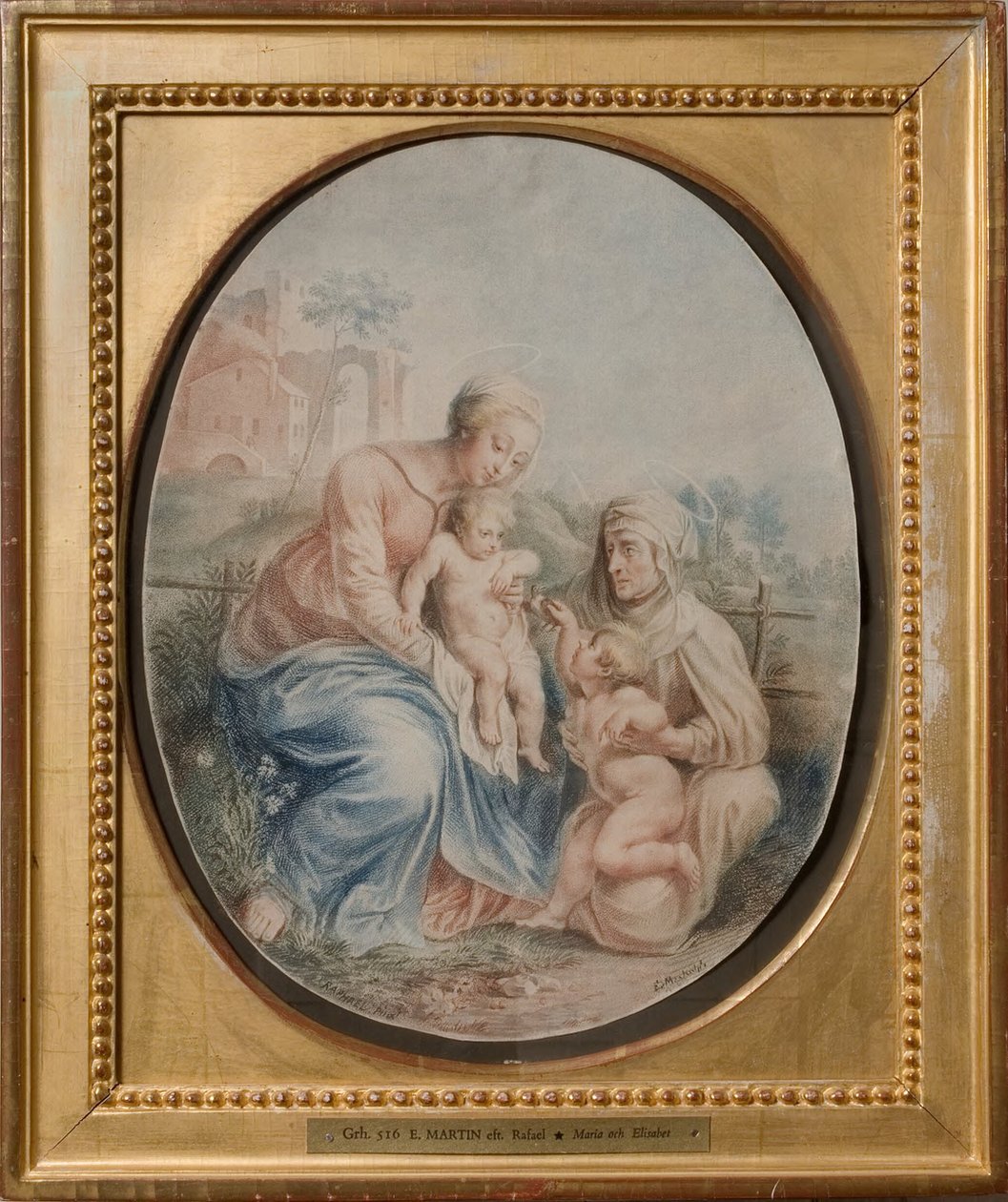 Maria und Elisabeth tekijältä Elias Martin