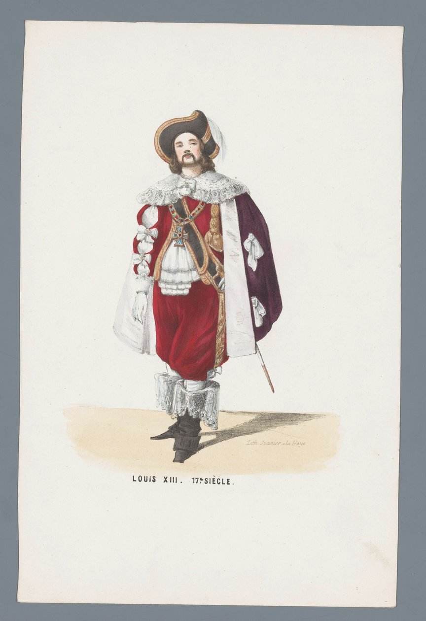 Ludvig XIII. 17e Siècle (otsikko esineessä) tekijältä Elias Spanier