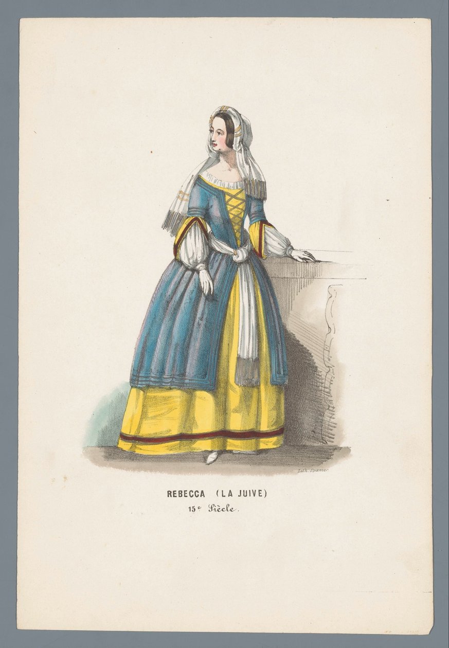 Rebecca (La Juive) / 15th Century (otsikko esineessä) tekijältä Elias Spanier