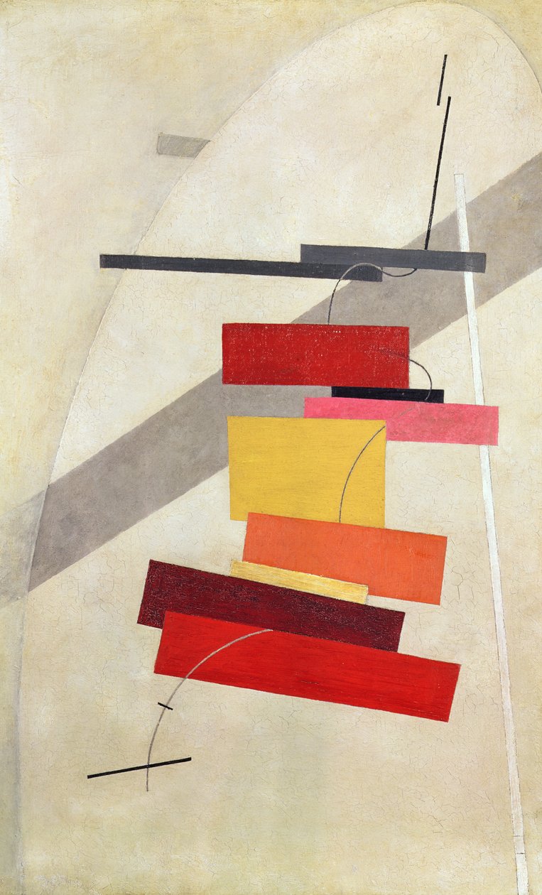 Nimetön, 1919-20 tekijältä Eliezer Markowich Lissitzky
