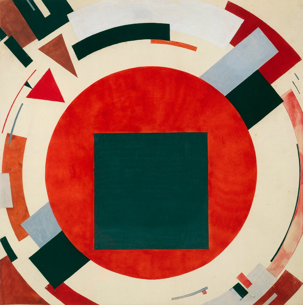 Proun, noin 1922, El Lissitzky (1890-1941) tekijältä Eliezer Markowich Lissitzky