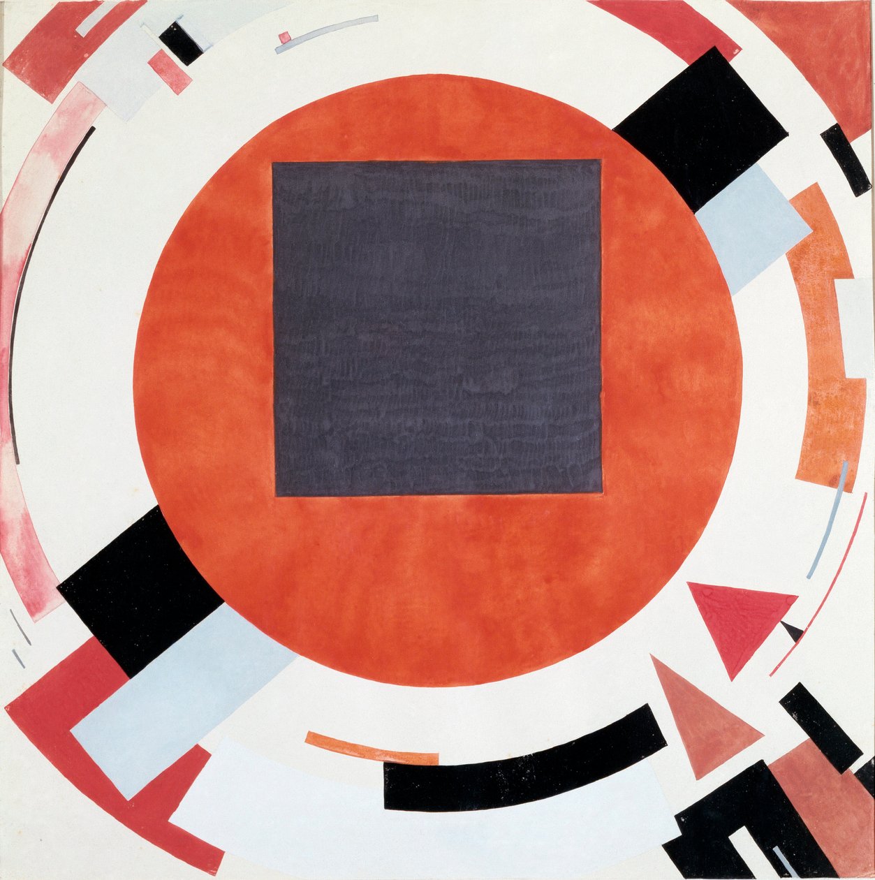 Proun-akvarelli Lazar Lissitskij dit El Lissitskij (Lissitsky tai Lissitzky tai Lissitzky) (1890-1941) 1924 Stedelijk Van Abbemuseum Eindhoven tekijältä Eliezer Markowich Lissitzky