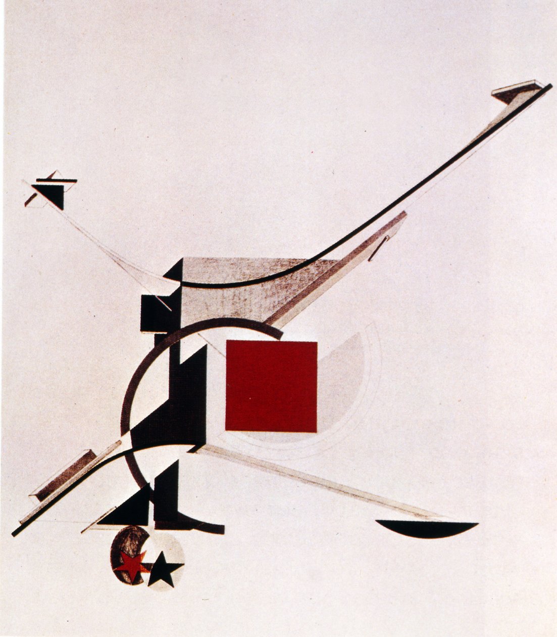 Voitto Auringosta tekijältä Eliezer Markowich Lissitzky