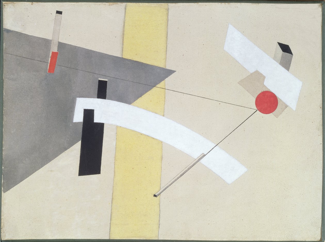 Huonekalut ja erilaiset esineet 1100- ja 1300-luvuilta tekijältä Eliezer Markowich Lissitzky